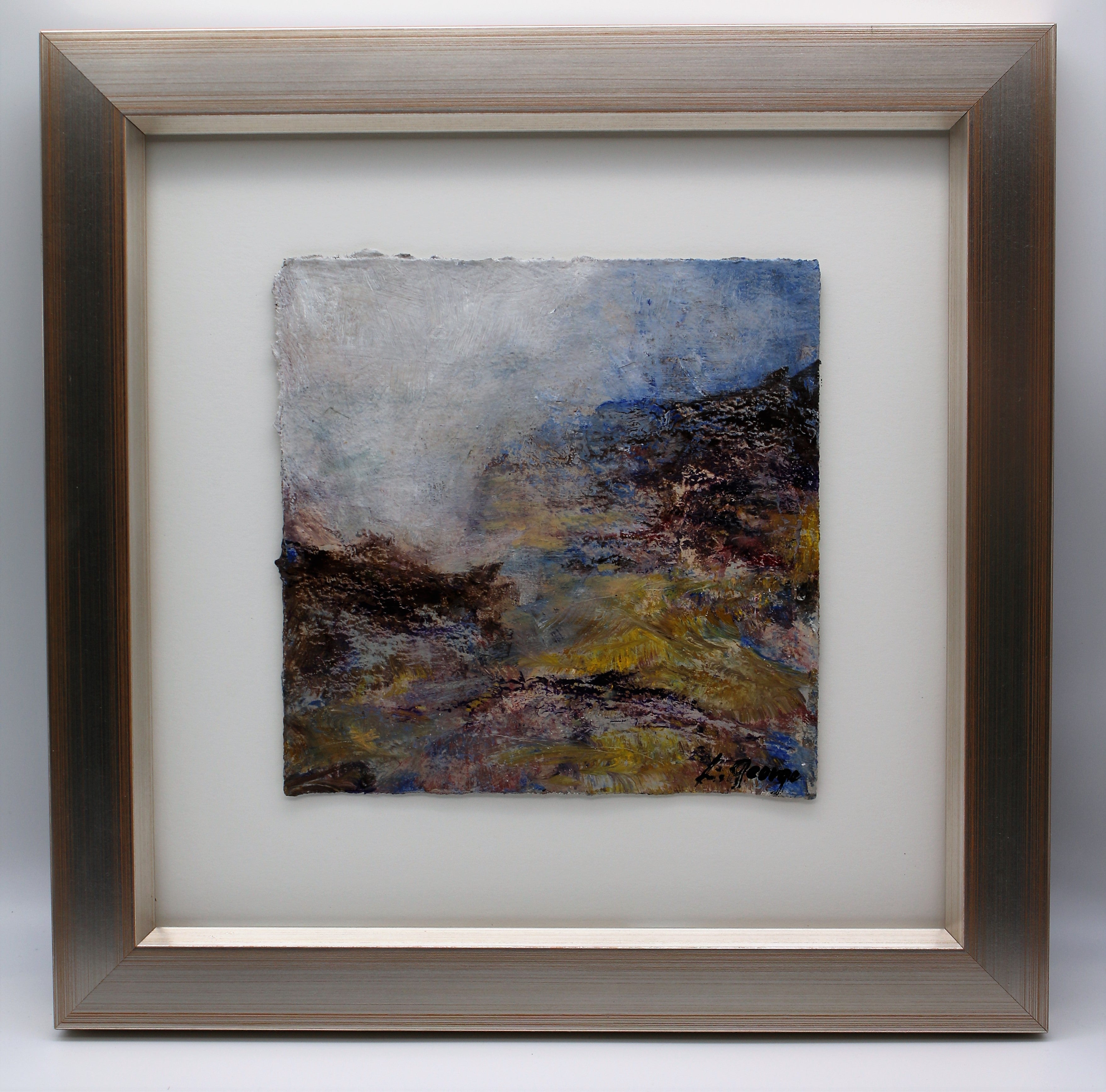 Mist in the Desert Oil Painting